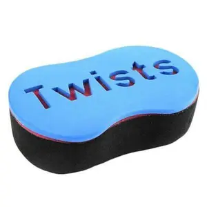 Dreadlock Sponge Lightweight Holes Hair Dreadlock Twist Dreads Locks Heatless Smooth Easy Locs Starter Haircare Tool for Slightly Damp Hair Hair Styling Tool