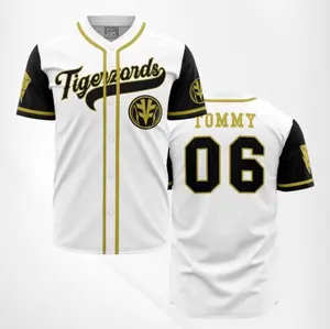 White Tigerzords Tommy Oliver Power Rangers Anime Baseball Jerseys | Cool Summer Anime Vibes for Men & Fans