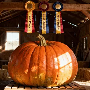 50 Giant Pumpkin Seeds – For Home Gardening, Ornamental & Edible Use