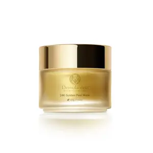 Dermalactives 24K Golden Peel Mask for Skin Brightening and Tightening - Skincare Facial Skin Repair Facial Treatment Radiant Rejuvenating Comfort