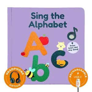 Sing The Alphabet: Illustrated ABC Book with Sound Buttons - Perfect Toddler Gift