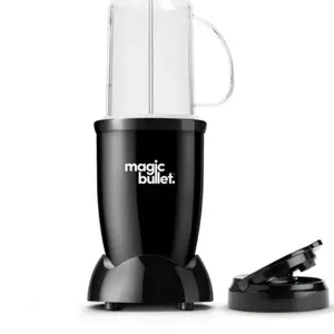 Magic Bullet Blender Push Down Portable Personal Blender for Smoothies Shakes & More 4-Piece short cup Kit Hands-Free Mode Pulse Mode Ideal for On-The-Go Use Juicer Machines