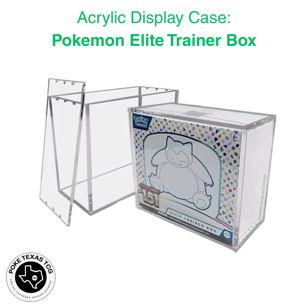 Acrylic Display Case: Pokemon Elite Trainer Box [English]