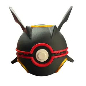 Shiny Rayquaza - Inspired 3D Printed Poke Ball Collectible