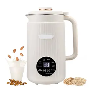 Nut Milk Maker Blender, 40oz Large Capacity Automatic Soybean Machine with 18H Delay Start Timer & Keep-Warm, Homemade Quiet Almond/Soy/Oat Milk Machine, BPA-Free, Detachable Blades for Easy Cleaning