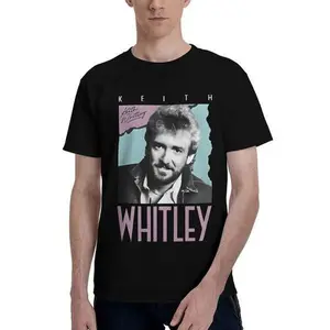 Vintage Keith Whitley Country Music 80s Retro Style T-shirt, Vintage 90s style top clothing, Unisex graphic Streetwear shirts