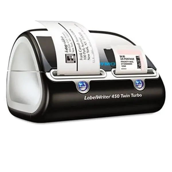DYMO LabelWriter Twin Turbo Printer- 71 Labels/Min- 8-1/2w x 7-1/5d x 5-1/5h