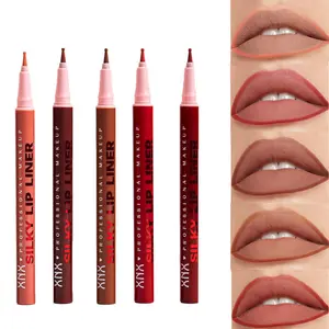 OLIBOLLA Lip Liner for Lip Combo Makeup, Waterproof Long Lasting Colored Lip Pencil, Easy Wear Lip Contour for Women Daily Look
