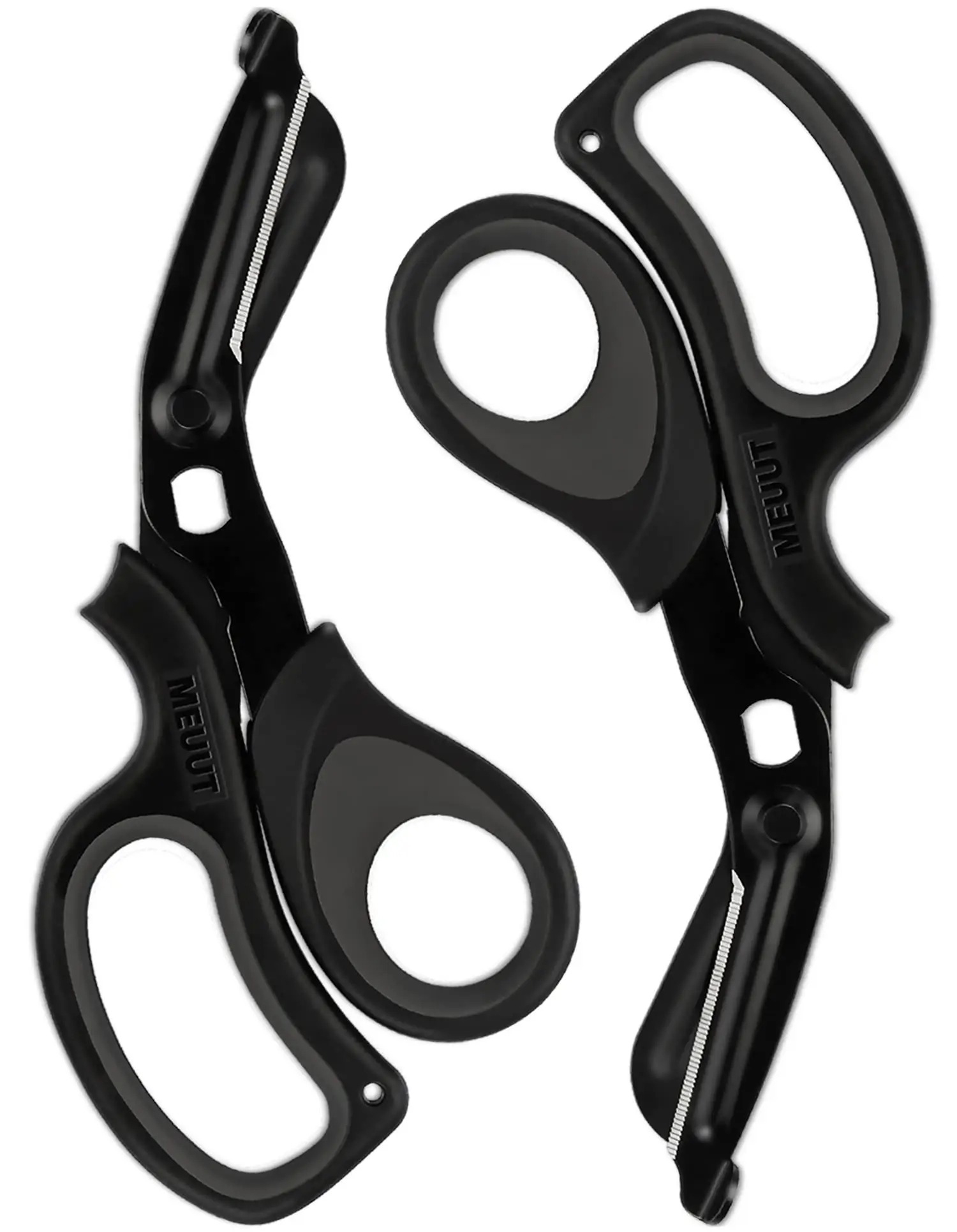 2 Pack Medical Trauma Shears Stainless Steel Non Stick Bandage Scissors Surgical Grade EMT Shears for Nurses All Purpose Cutting Tool