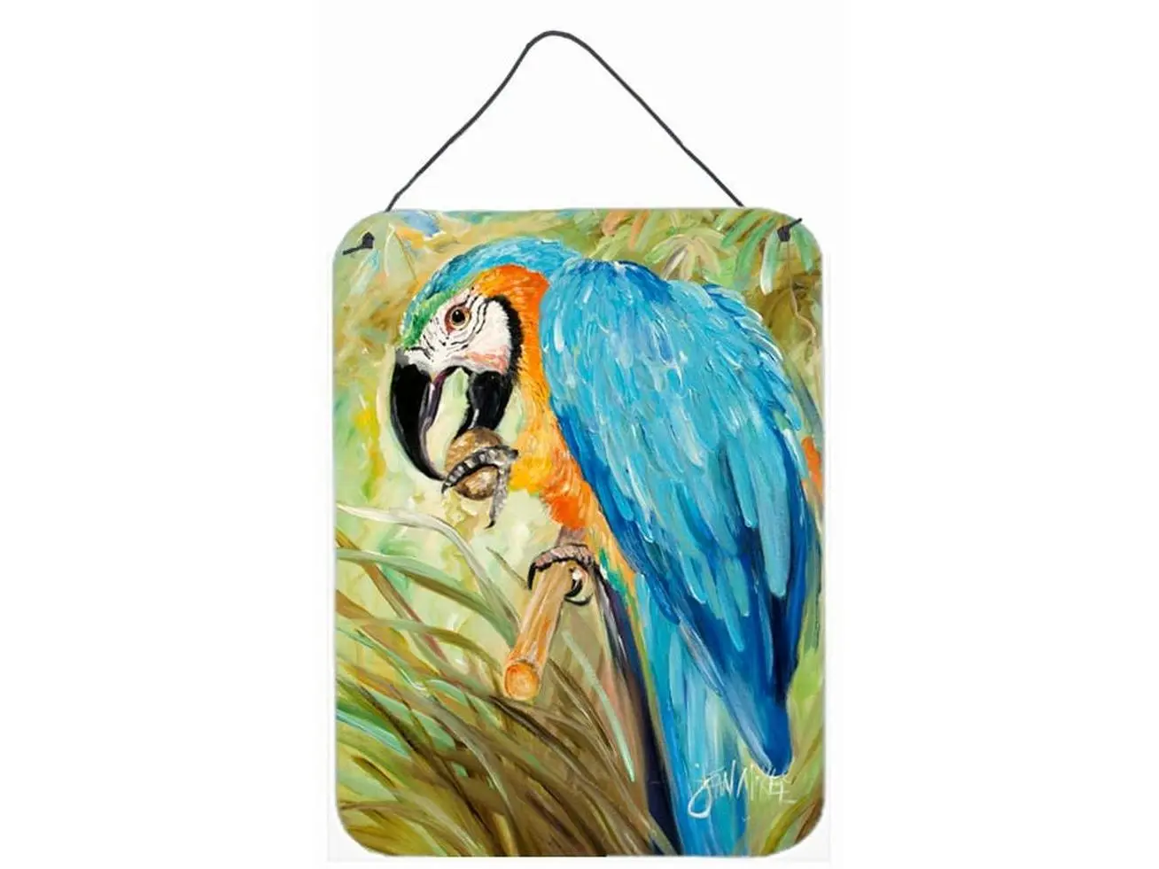 Blue Parrots Wall and Door Hanging Prints
