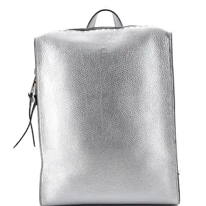 Pre-owned FENDI Leather Backpacks Selleria Backpack Large by Rebag