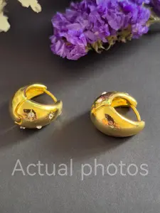 1 pair of lightweight and luxurious high-end photosensitive surface water droplet shaped inlaid star shaped imitation zircon design women's fashionable earrings - Valentine's Day gift