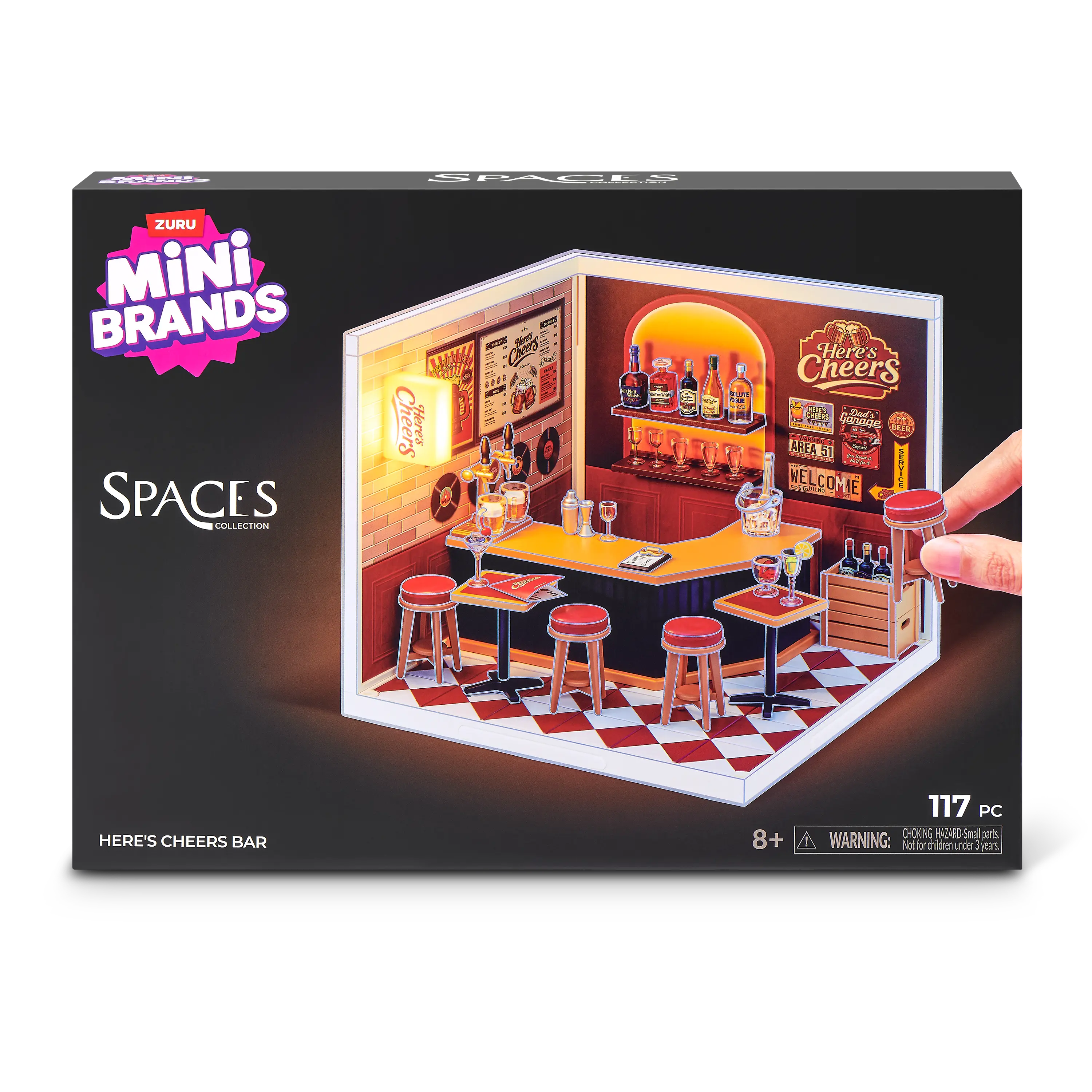 Mini Brands Mini Spaces Here’s Cheers By ZURU Mini Brands Mini Spaces Here’s Cheers By ZURU