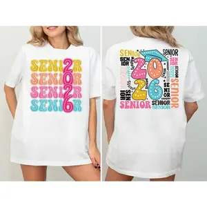 Retro Senior 2026 Shirt, Class of 2026 Shirt, College Senior Shirt, High School Senior Shirt, Grad Family Shirt, Graduation 2026 Shirt