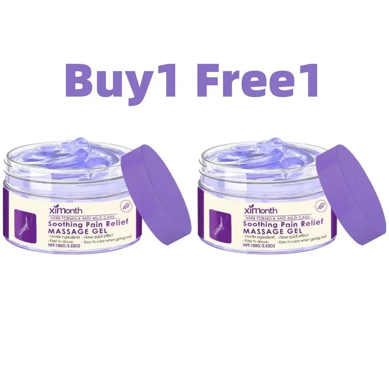 Dr. Bereliani Joint Care Gel Herbal Knee Lumbar Shoulder Neck Massage Gel 100g - Relieves Muscle and Joint Pain with Artemisia Argyi Leaf & Ginger - Healthcare, Therapeutic