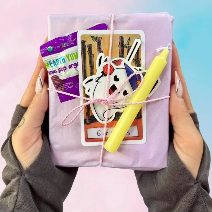 Crescent Moon Series - Mystery Oracle or Tarot Deck - “Imperfect” Edition