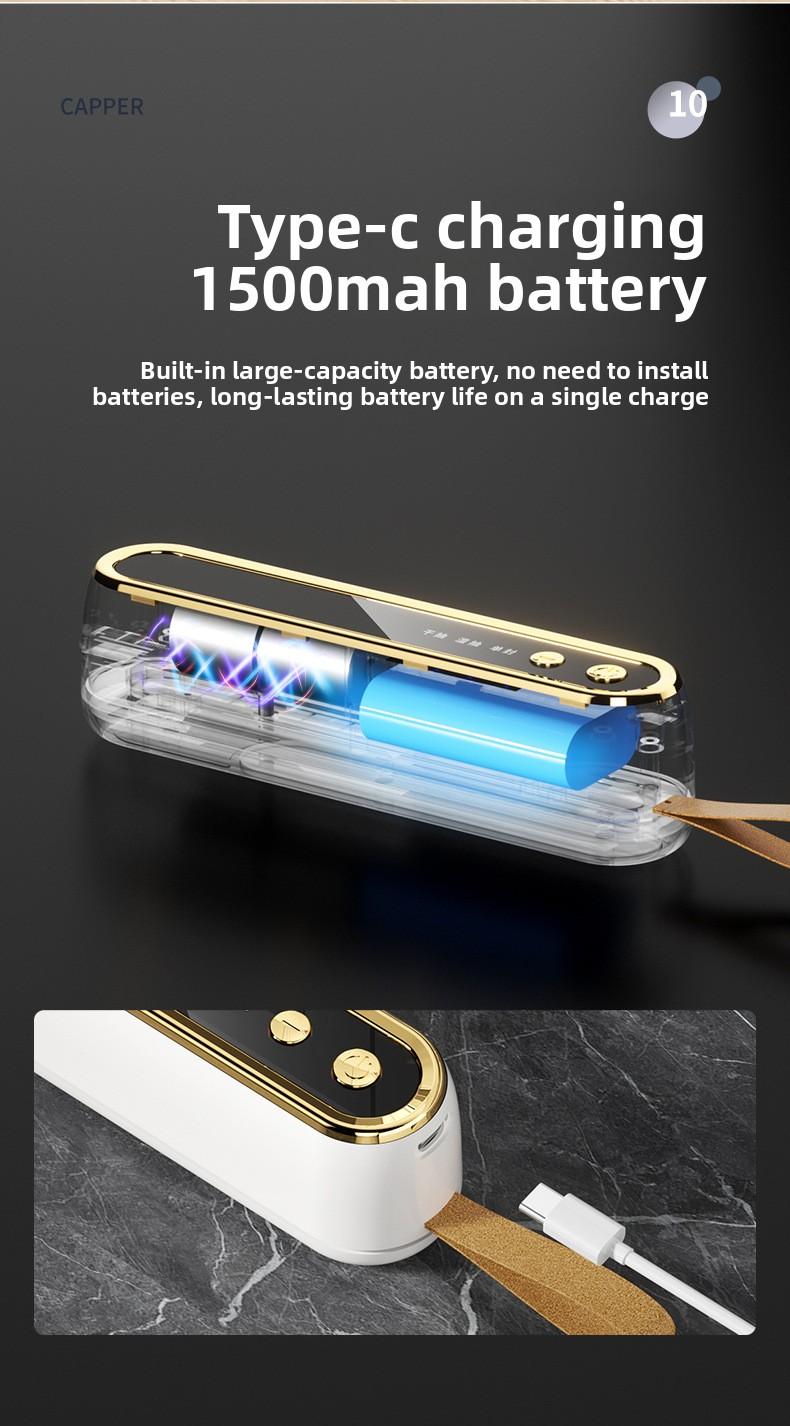 USB Portable Vacuum Sealer | Mini Food Sealer, Vacuum Preservation Machine, Kitchen Food Storage & Bag Sealer