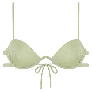 Jade Sparkle Elany Bikini Top