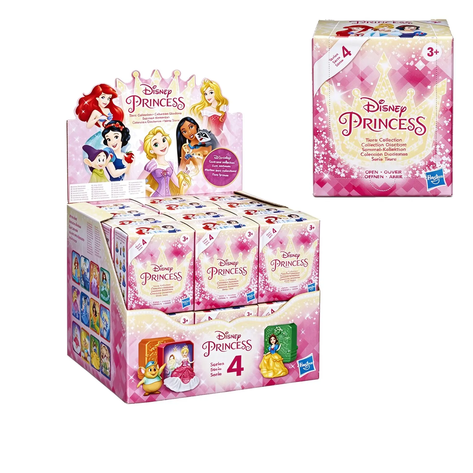 Hasbro Disney Princess Mini-Figure Treasure Hunt Blind Box – Random Collectible Doll (Ariel, Snow White, Rapunzel, etc.)