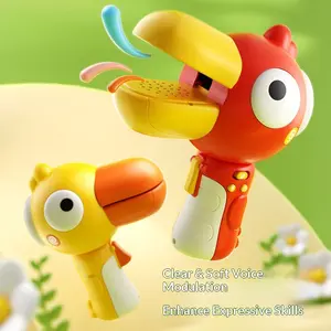 Creative Voice Changer Bird Toy for Kids, Funny Prank Gift, Early Education Puzzle, Educational Fun for Students