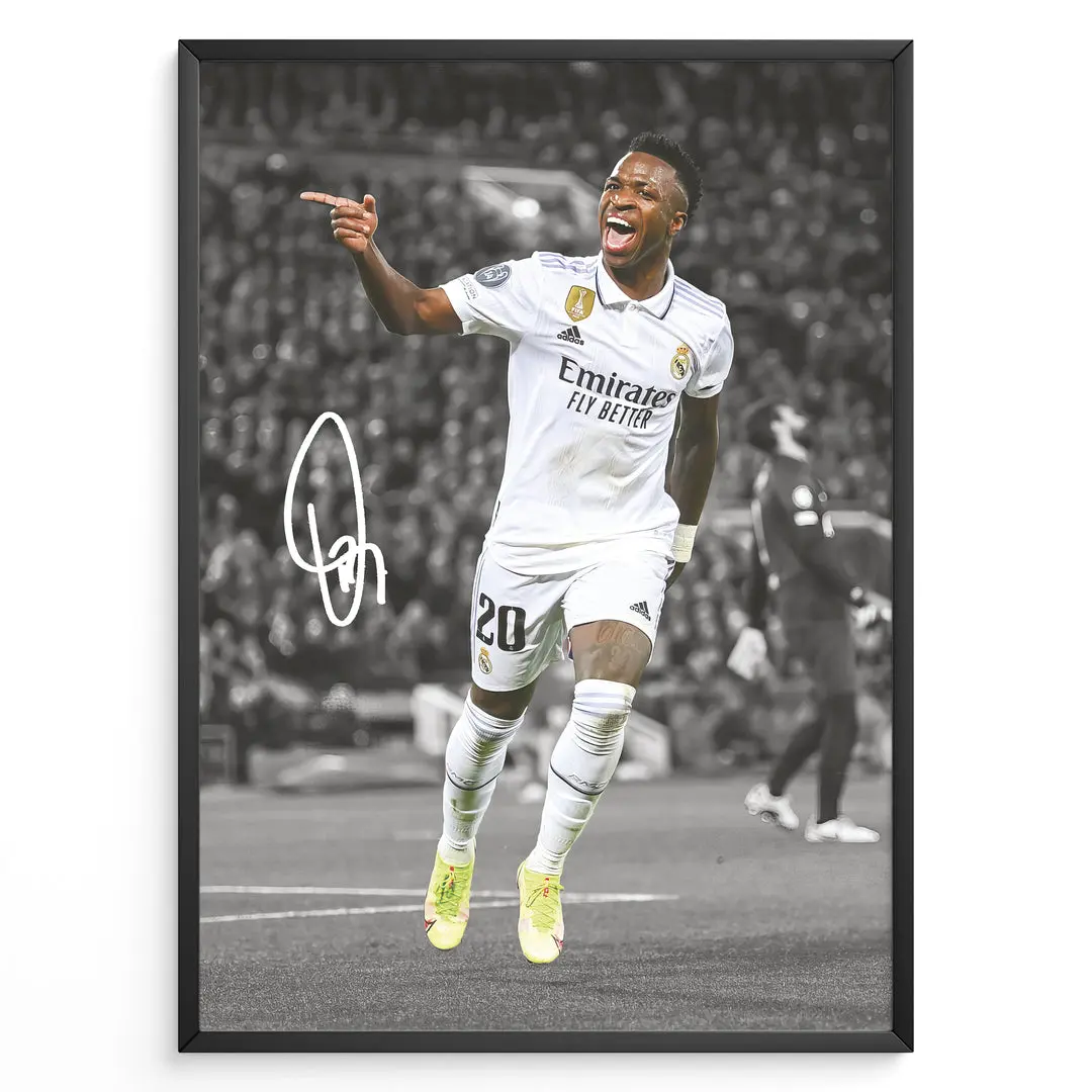 Vinícius Jr. Real Madrid Poster Ver1 | The Perfect Poster for Every Football Fan - POSTER NO FRAME
