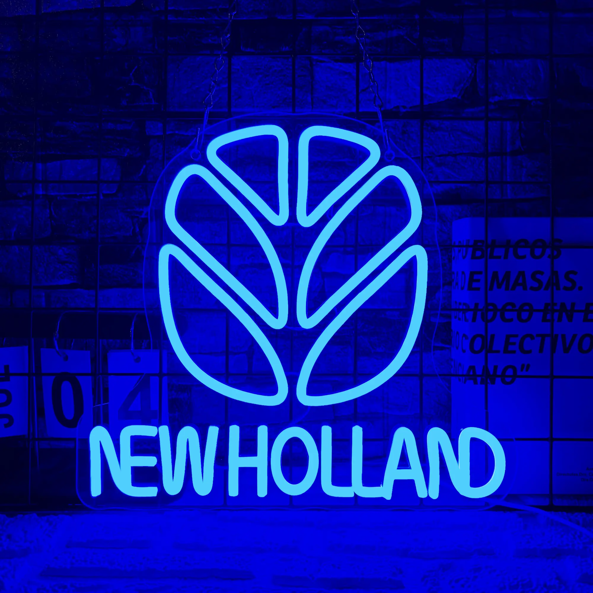 New Holland neon sign Tractor Neon Sign, Farm Tractor LED Neon Sign Farm Bar Farmhouse Wall Decor Truck Vehicle Sign Farmer Gift Decorative Neon Light, Atmosphere Lighting, Led Neon Lights, Led Decoration