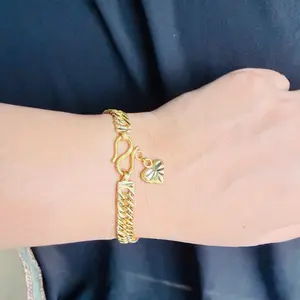 Pure Panchadhatu Daily Wear Bracelet for Women with Heart Charm Fashion Accessory