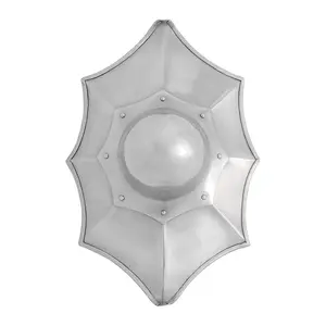 Late Medieval Steel Buckler Archers Combat Buckler Shield Handmade Medieval Fencing Buckler Shield