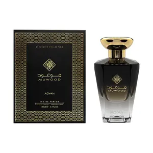 Adyan Muwood Black EDP 3.4 Fl Oz. Men's Opulent Fragrance with Earthy Richness & Dark Mysterious Notes