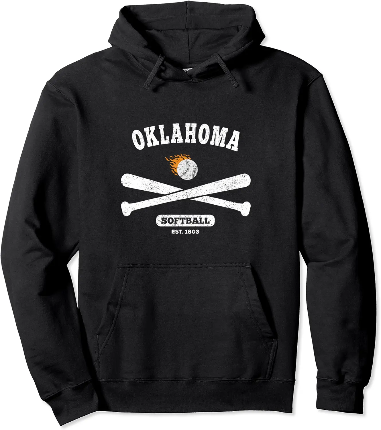 Oklahoma Softball Classic Retro Style for Men Women Pullover Hoodie - Alizejaqua Shop 58B09DWZRKQZ