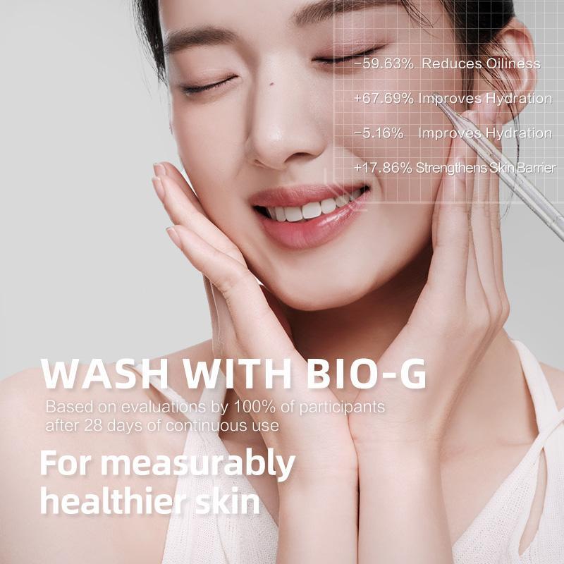 BiO-G Biog311 Amino Acid Cleanser Mousse Deep Cleansing Facial Mousse with 200 Million Micron Foam Tear-Free Formula for Skin Repair 150ml