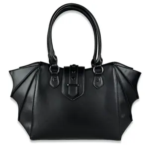 Bat Wing Convertible Shoulder Bags - Corporate Goth