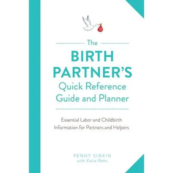 USED-The Birth Partner's Quick Reference Guide and Planner (English Book, Soft Cover, Very Good Condition) - Essential Labor & Childbirth Info for Partners, Helpers & New Mothers with Planner Component (Paperback by Penny Simkin), Ways To Induce Or Speed,