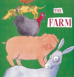 USED-The Farm (A Big, Bigger, Biggest Book, a Fold-Out Poster Book) by Marie Aubinais (Hardcover)