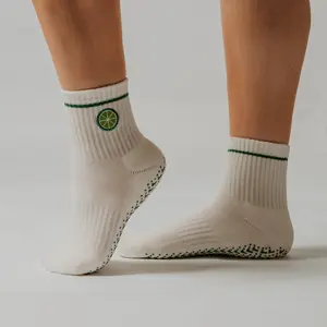 Key Lime Pie Grip Socks