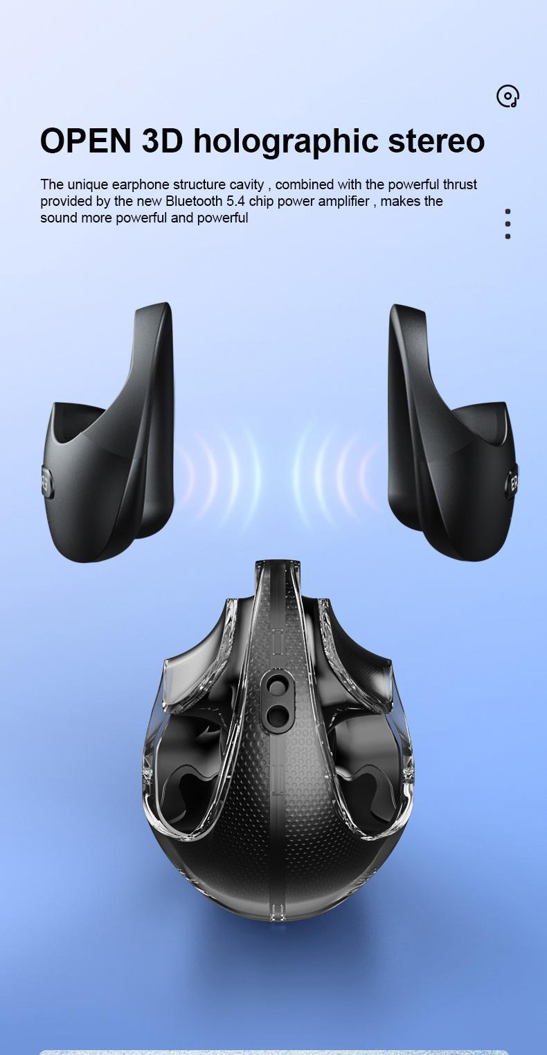 ERAZER X15 Pro Over the Ear Wireless Earbuds – Beige, Black, Purple ERAZER X15 Pro Over the Ear Wireless Earbuds – Beige, Black, Purple