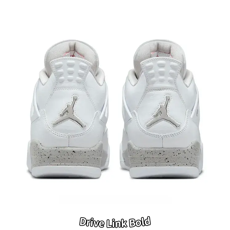 Classic Court Shoes – White Base with Grey Cement Accents, Wing Eyelets & Chunky Sole Design, Unisex Vintage Streetwear Trainers Perfect for Urban & Gym Wear