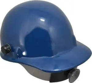 Honeywell Fibre-Metal ANSI Type I Class G 8-Point Ratchet Hard Hat Size 6-1/2 to 8, Plastic, Dark Blue E2QRW75A000