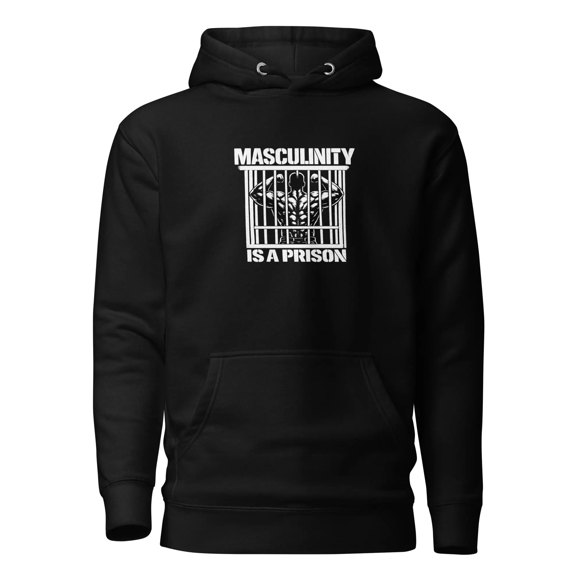 Masculinity Is a Prison Hoodie (Light Graphic)