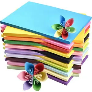 Colored Paper 100 Sheets, 20  Colors Construction A4 Copy Paper for School Classroom Supplies, Color Bulk Craft Art Papers for Arts & Crafts, Colorful Drawing, Painting (70gsm/19lb)