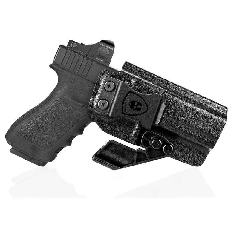 G20 21 22 Holster IWB Kydex Holster w/Optics Cut: G21 / G20 (Gen 3 4 5) & G22 Gen 5, Inside Waistband Appendix Carry Holster G21, Right Hand