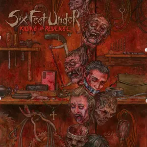 Six Feet Under - Killing For Revenge  [VINYL RECORD - LP] Colored Vinyl, Pink