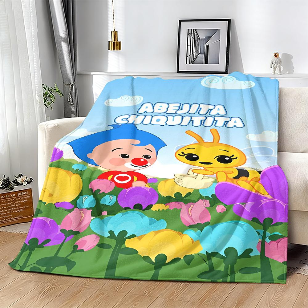 Abejita Chiquitita Flannel Blanket Lightweight,Warm,and Adorably Cute!Suitable for use in offices,sofas,and travel settings, etc Suitable for all four seasons This is the best gift for couples,children,parents and friends,and it can express deep love.