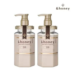 &honey Deep Moist Treatment 2.0 × 2 Honey-Infused Hydration Set for Dry & Damaged Hair