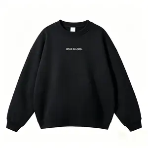 Jesus Is Lord Sweatshirt- Classic Design with Front  WHITE TEXT