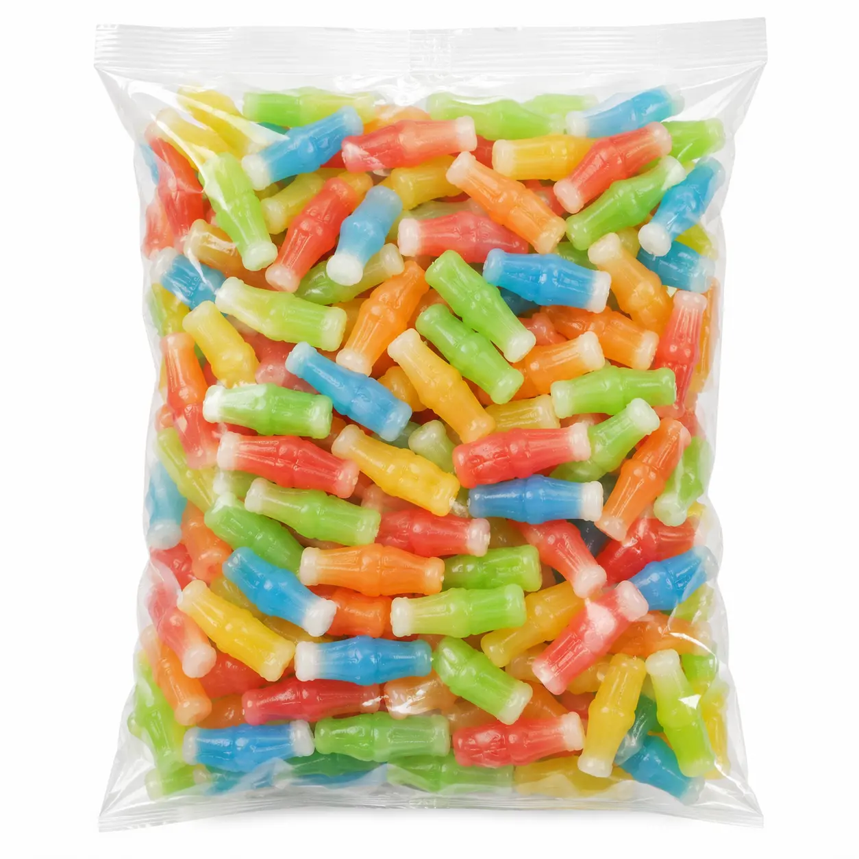 Nik-L-Nip Wax Bottles Candy Drinks - Assorted Flavors Snack, Sweet - 1 lb Bulk Bag