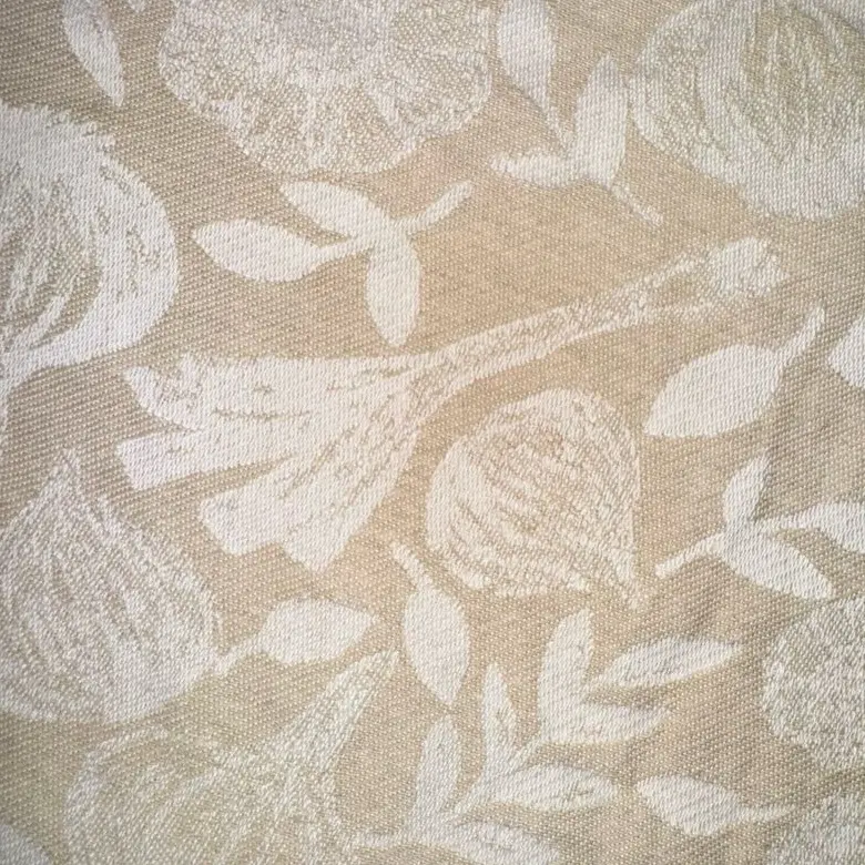 Garlic Delight Chef Apron- Beige and White