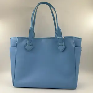 Pre-owned Loewe PVC tote handbag Blue