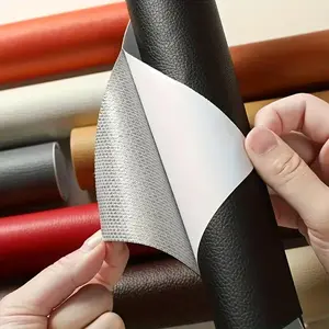 20*71inch self-adhesive leather patch, cut to size, for sofa repair, PVC artificial leather waterproof fabric, leather sticker, self-adhesive leather repair patch, suitable for car seats, sofas, chairs, home DIY, and leather repair.