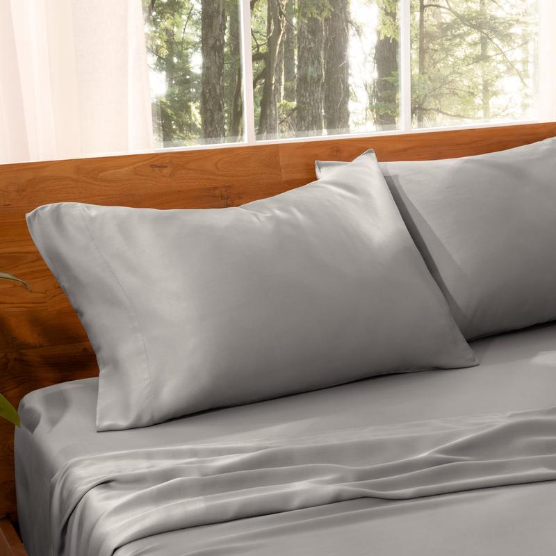 Bare Home TENCEL Lyocell Pillowcase Set - Derived from Eucalyptus